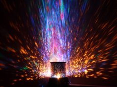 Ночник-проектор звездного неба с зарядкой 220 в.