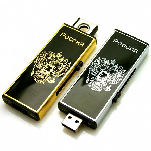 Электронный прикуриватель "Россия"