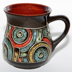 Кружка керамическая "Калейдоскоп"