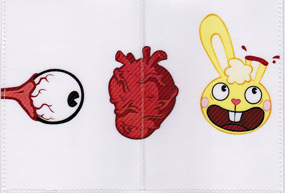 Обложка паспорт "Happy tree friends"